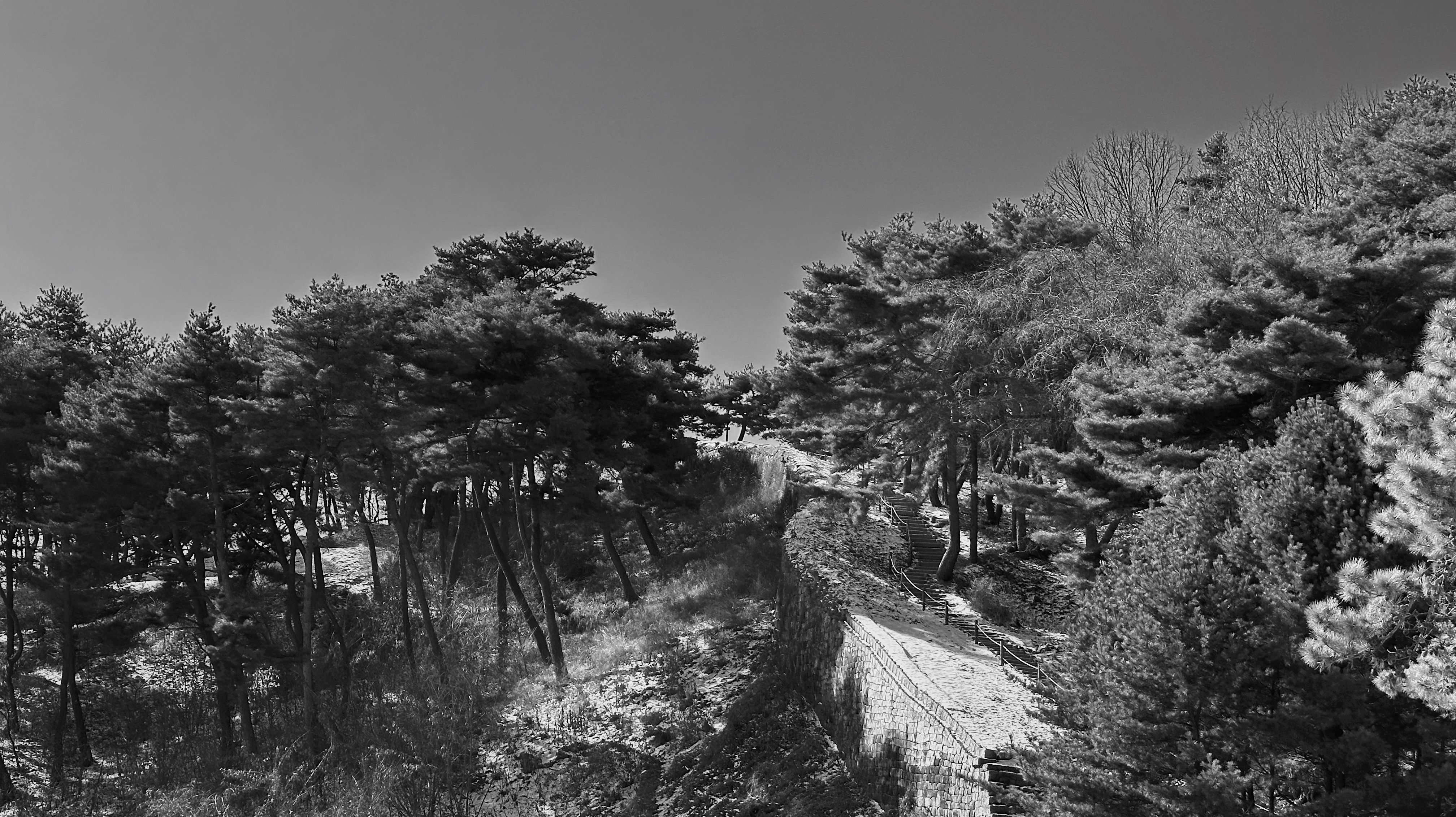 상당산성 초입