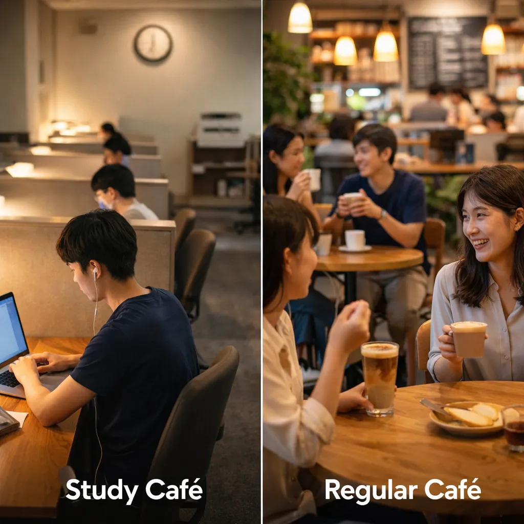 스터디 카페 vs 일반 카페 (공부 공간, 분위기 차이, 선택 기준)