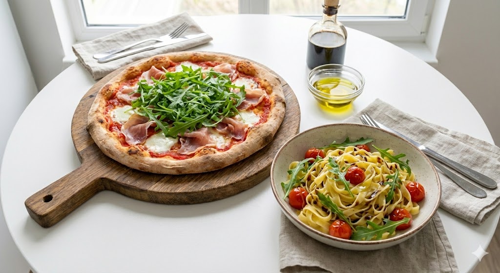 피자 위 초록 방패, 혈당 상승을 막는 루콜라의 마법, 파스타 한 그릇에 담긴 면역 폭탄, 감염을 막는 항염증 에너지