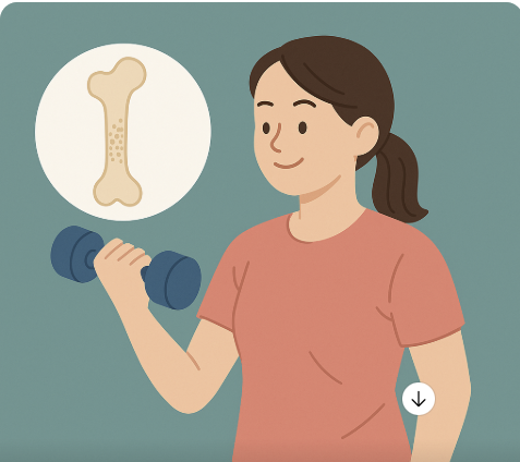 골다공증 조기예방을 위한 뼈 강화 습관 관련 사진