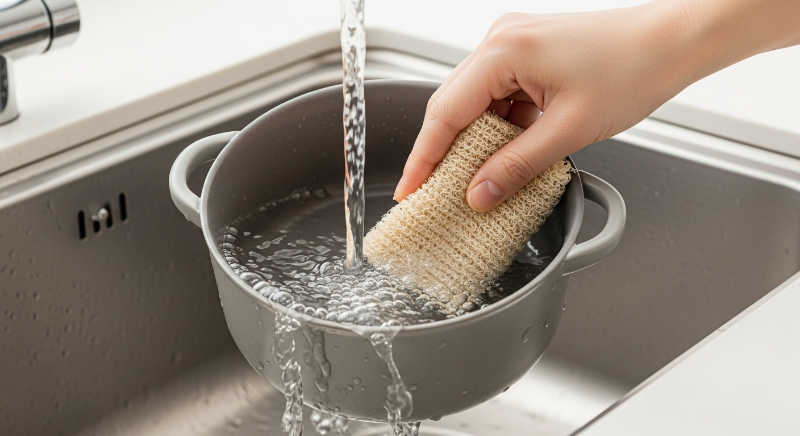 세제 없이 깨끗하게!