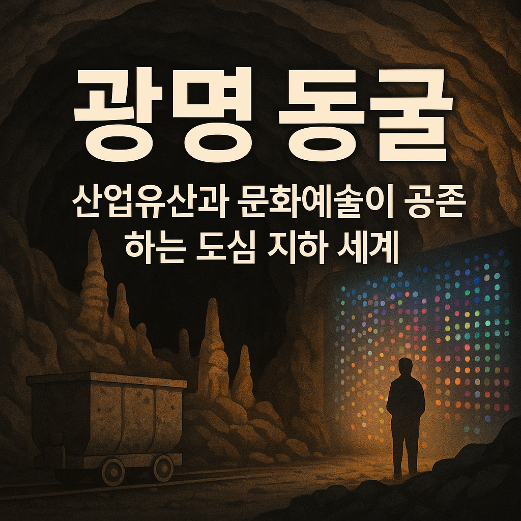 광명 동굴, 산업유산과 문화예술이 공존하는 도심 지하 세계