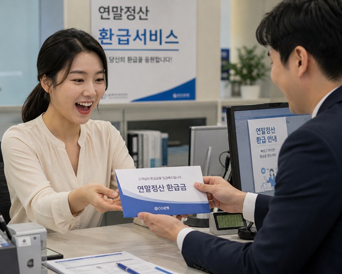 연말정산 환급 관련 사진