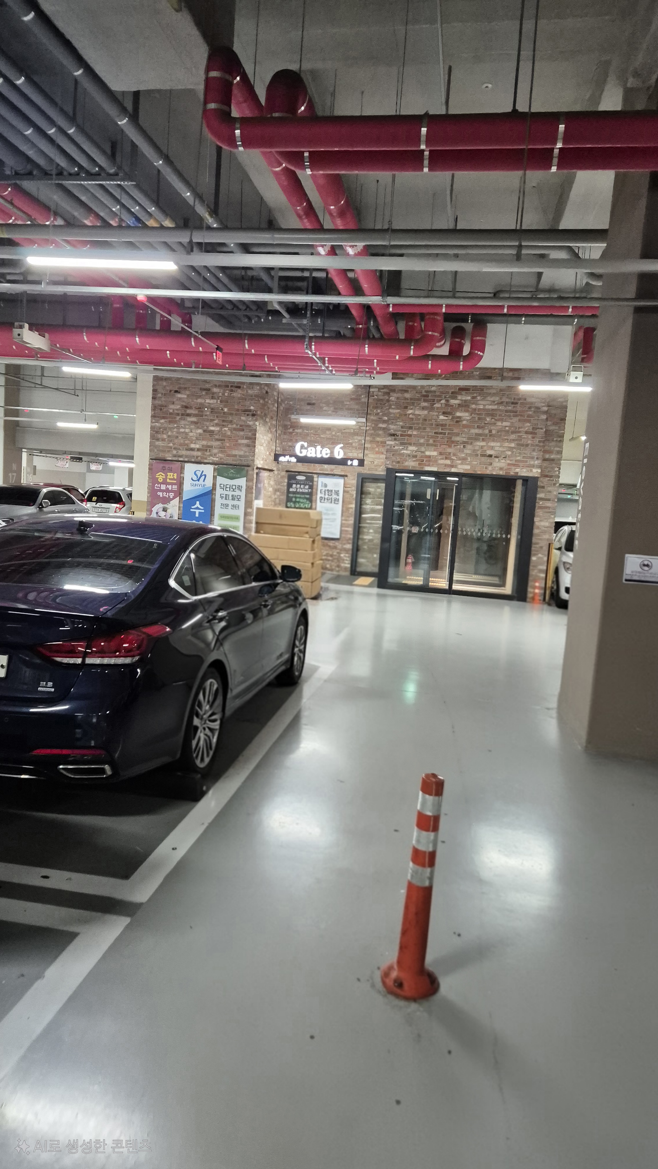 동탄 고메스퀘어 주차장