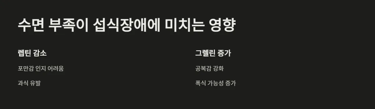 섭식장애_수면장애_건강