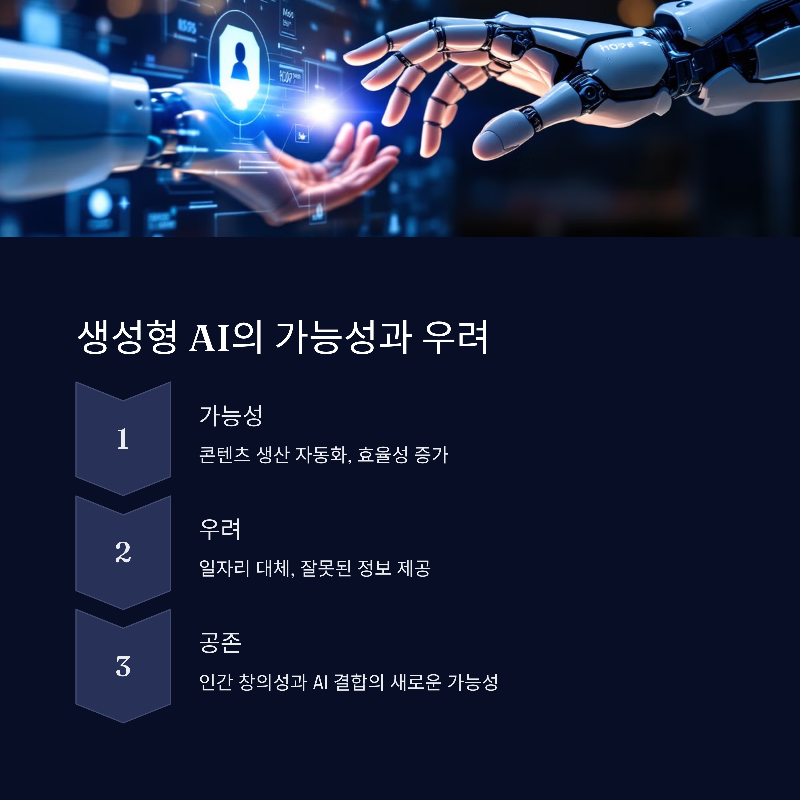 생성형 AI의 가능성과 우려