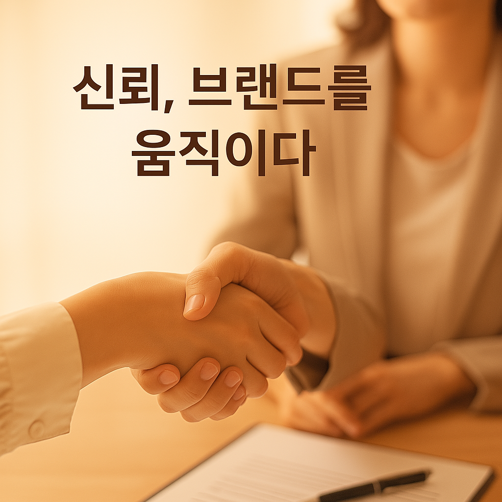 브랜드 신뢰와 광고심리학