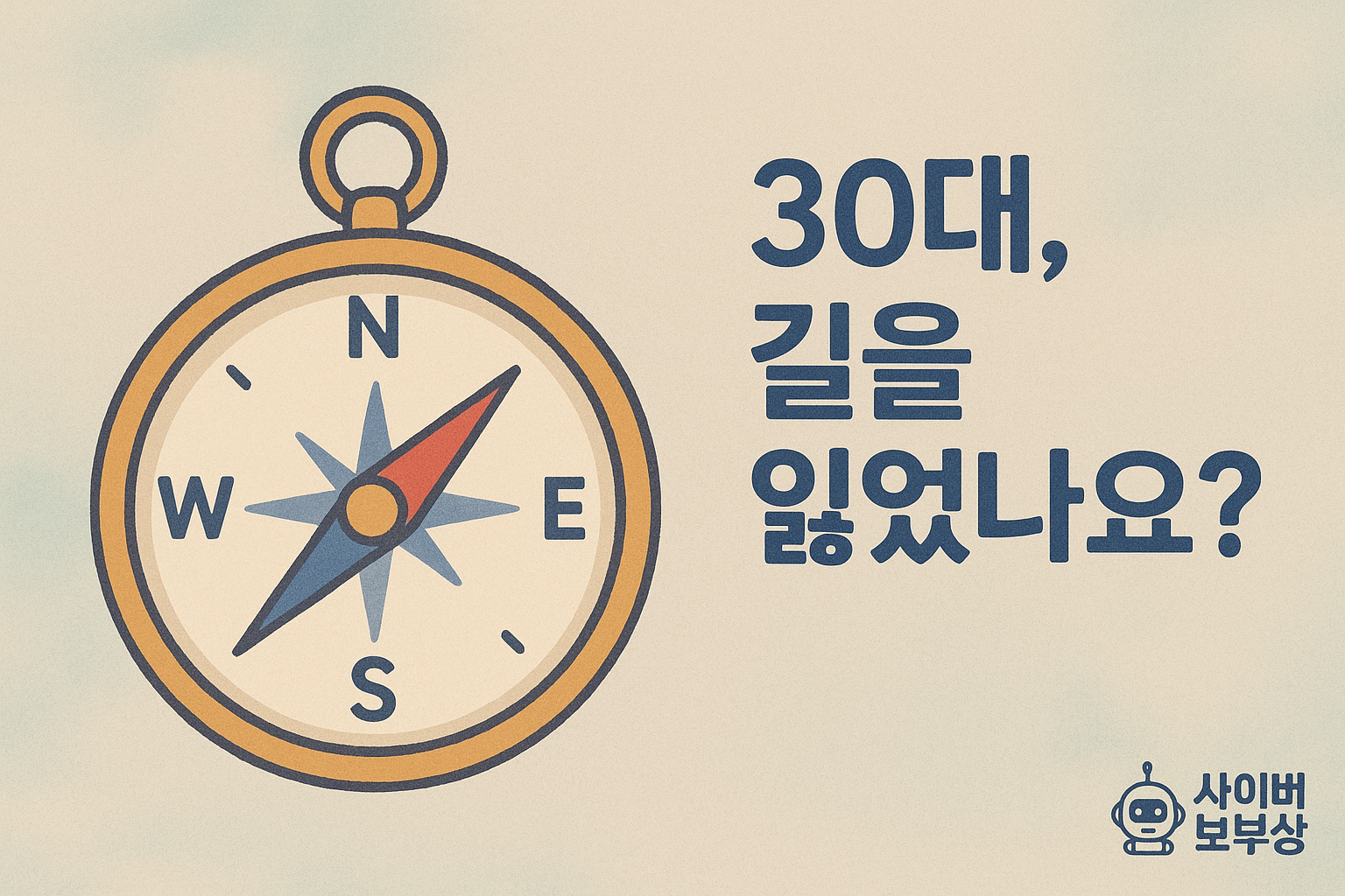 30대 인생 방향, 더 이상 방황은 끝! 지금 당장 시작할 3가지