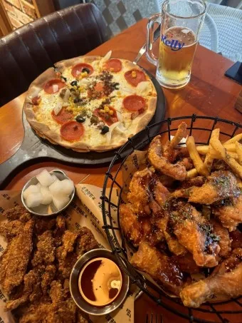 크라운호프 메뉴 안주 추천 맥주 소주 가격_10