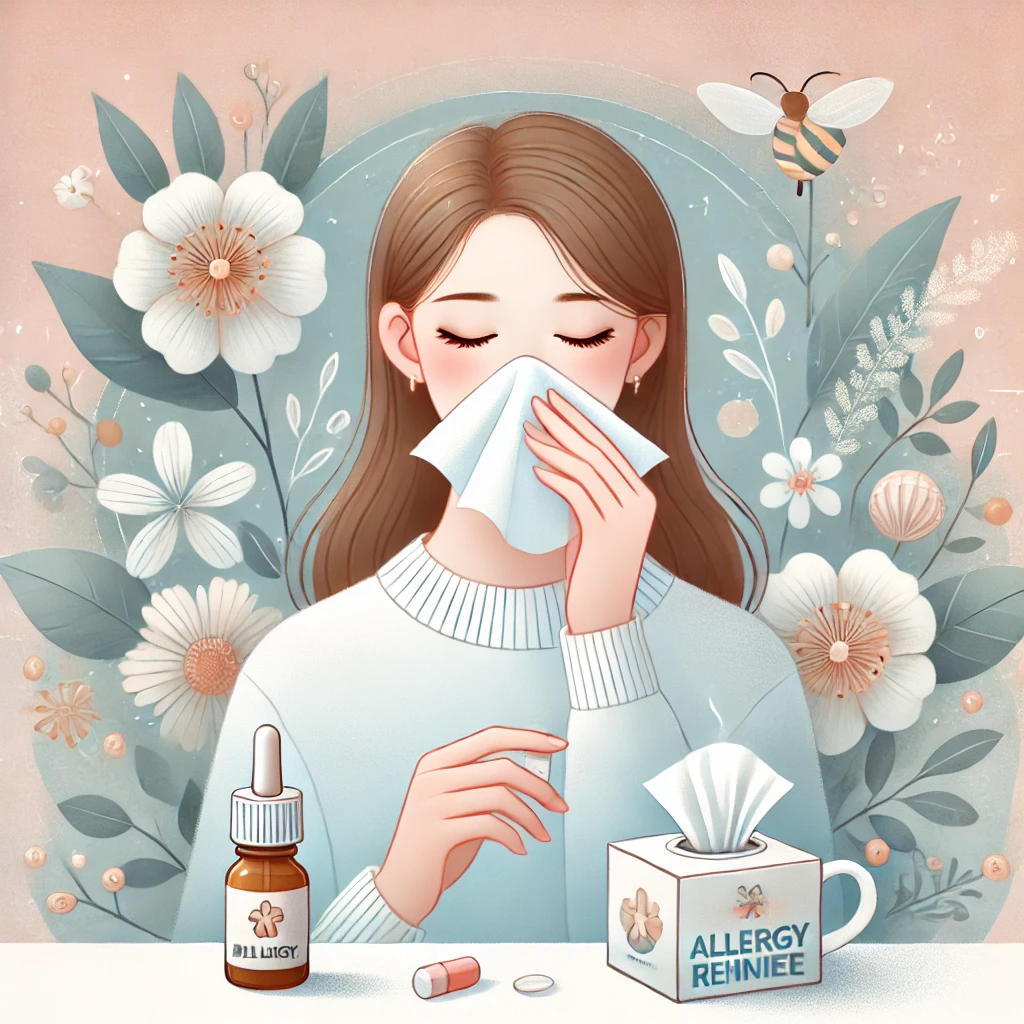 알레르기 비염 이미지