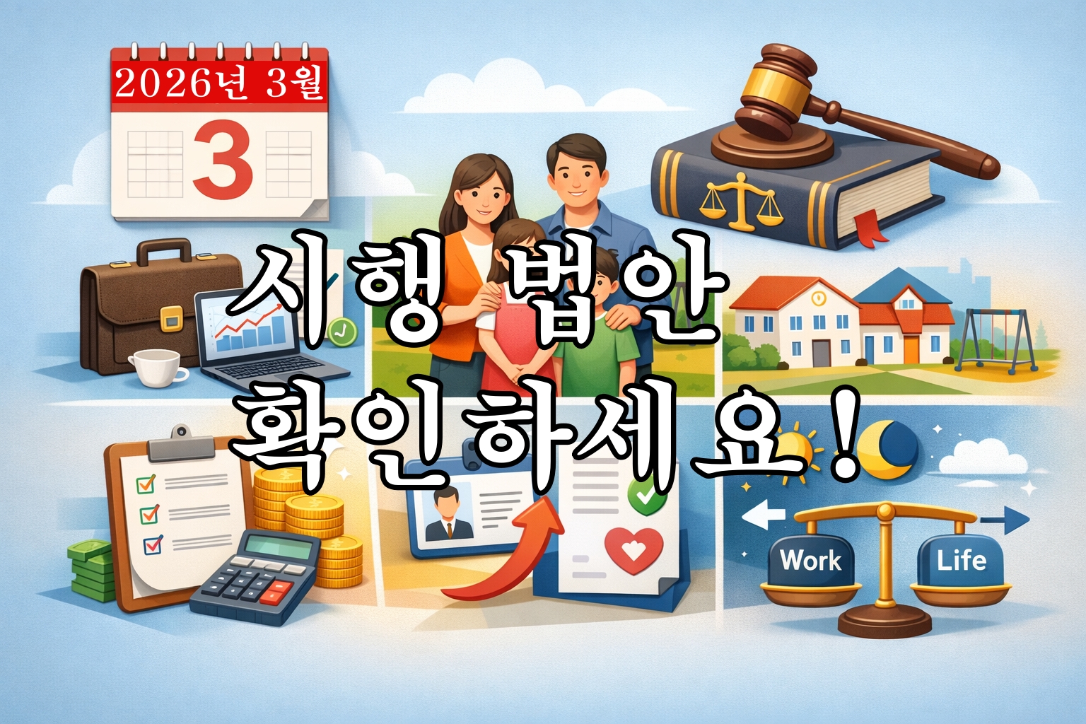 2026년 3월 시행 법안 정리