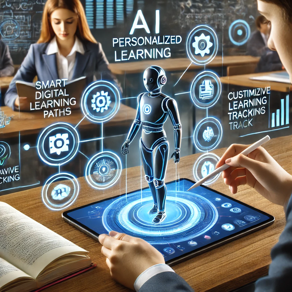 AI 맞춤형 학습 과정 이미지