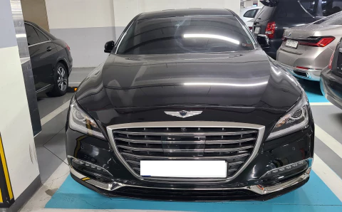 제네시스 G80 검정색