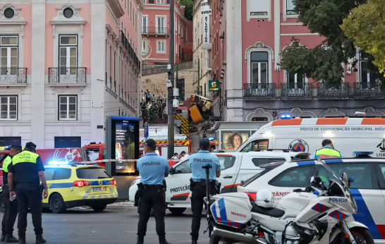리스본 케이블카 사고 관련사진