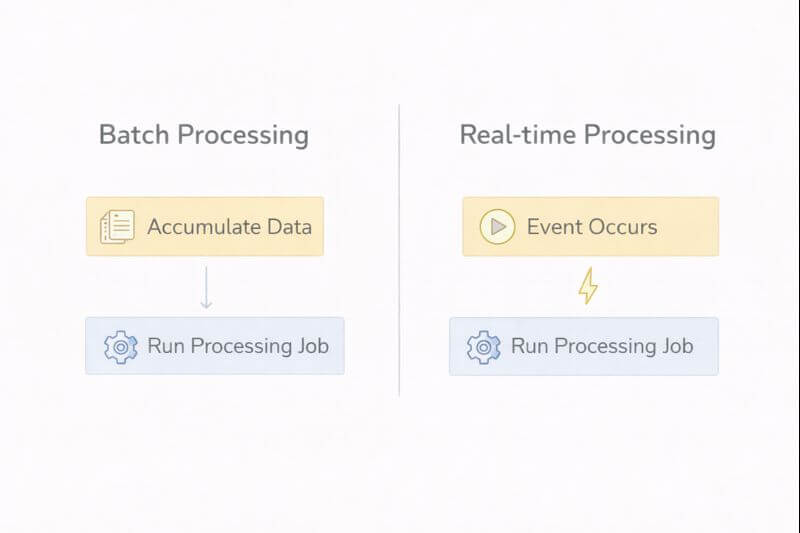 배치 처리와 실시간 처리: 한 번에 몰아서 할 것인가, 바로바로 처리할 것인가