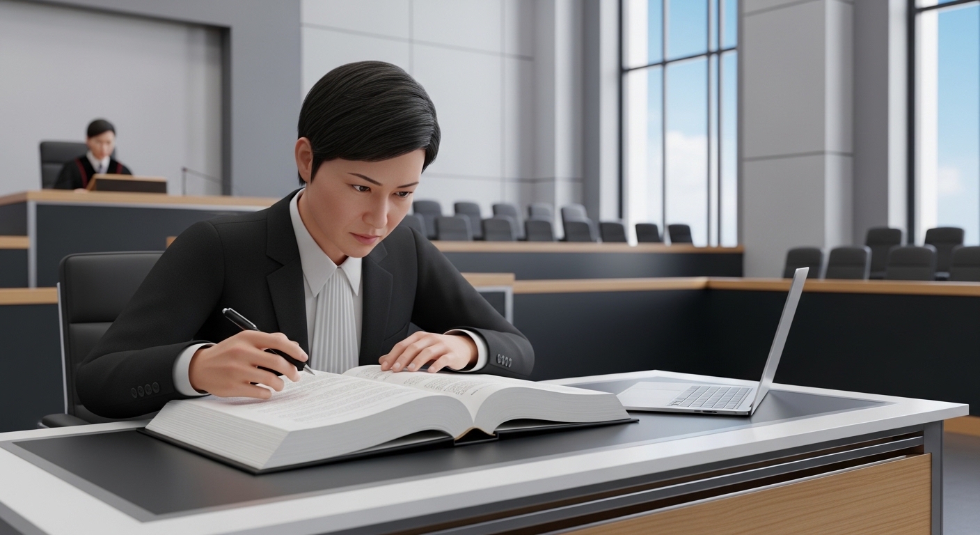 쌍불취하, 당사자결석