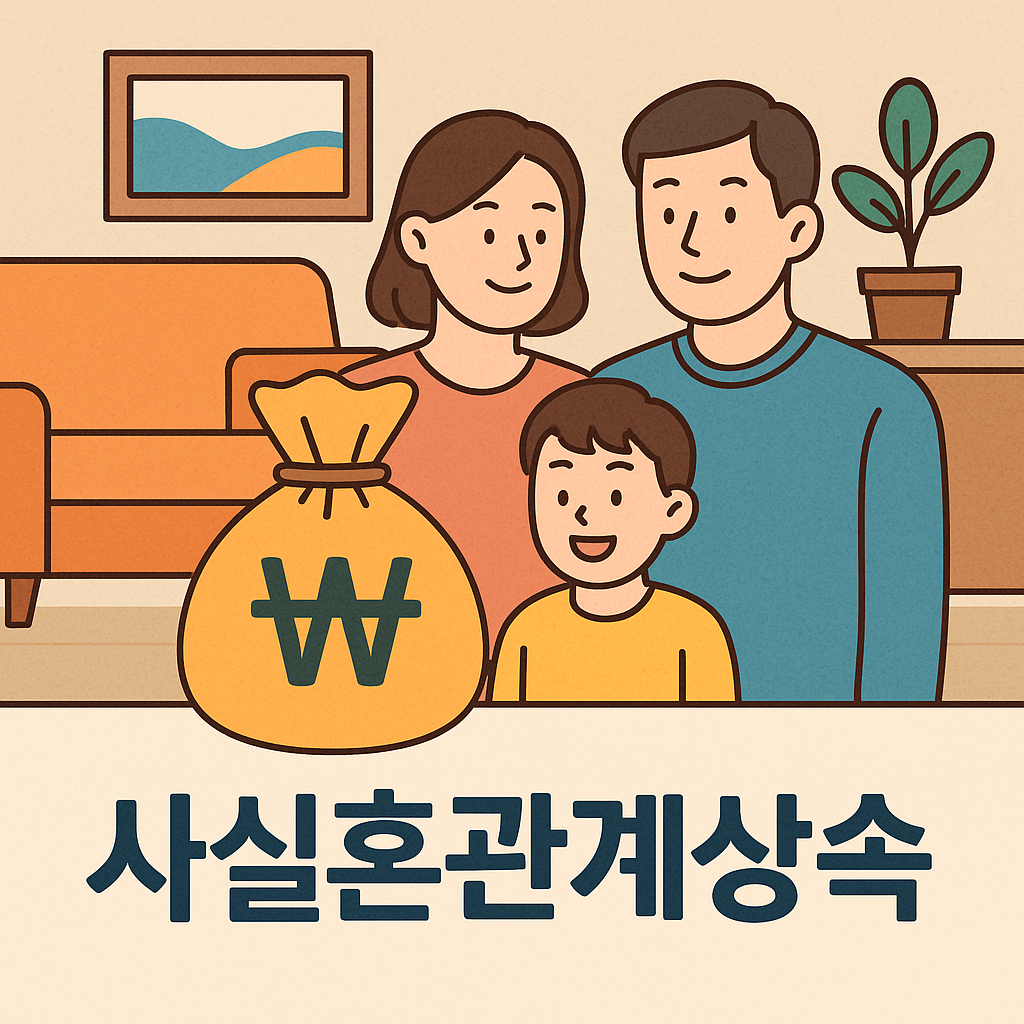상간남소송, 사실혼관계상속