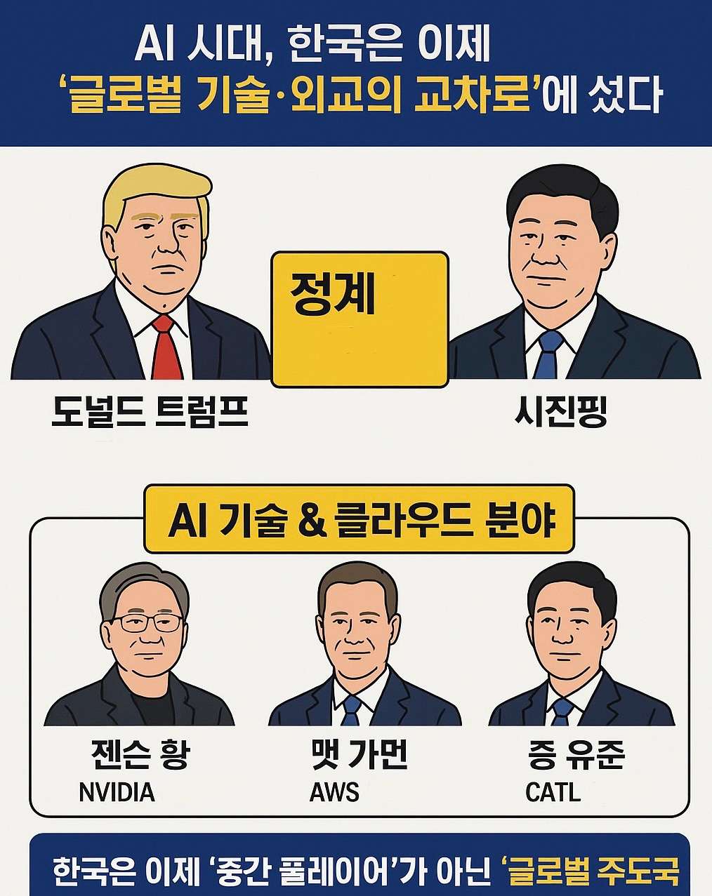 AI 시대, 한국은 이제 ‘글로벌 기술·외교의 교차로’에 섰다