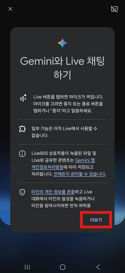 4. 실시간 카메라로 도움받기 (제미나이 Live)