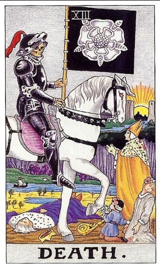 타로13번 죽음 카드 사진