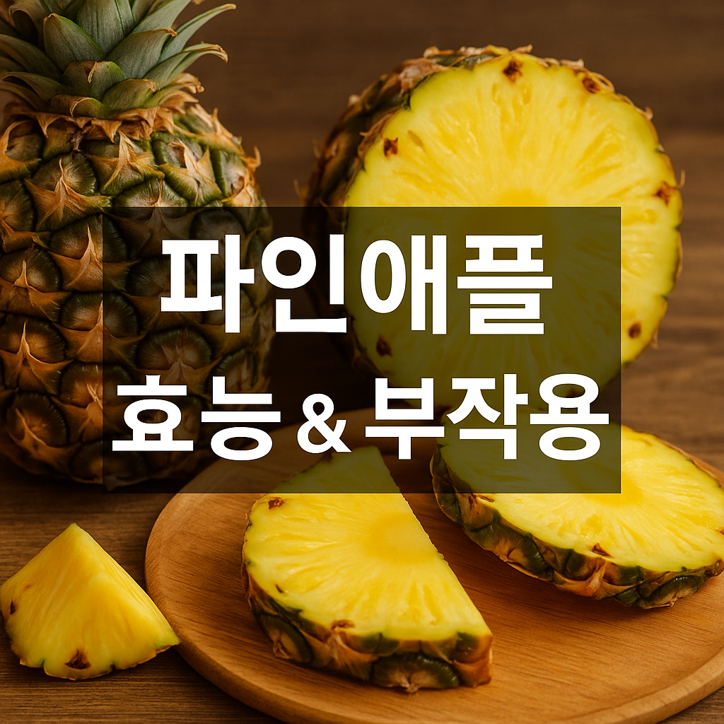 파인애플 효능 부작용