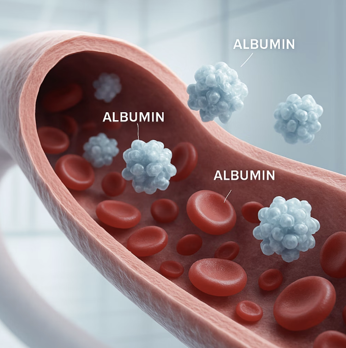 혈관 속의 물을 지키는 힘, 알부민