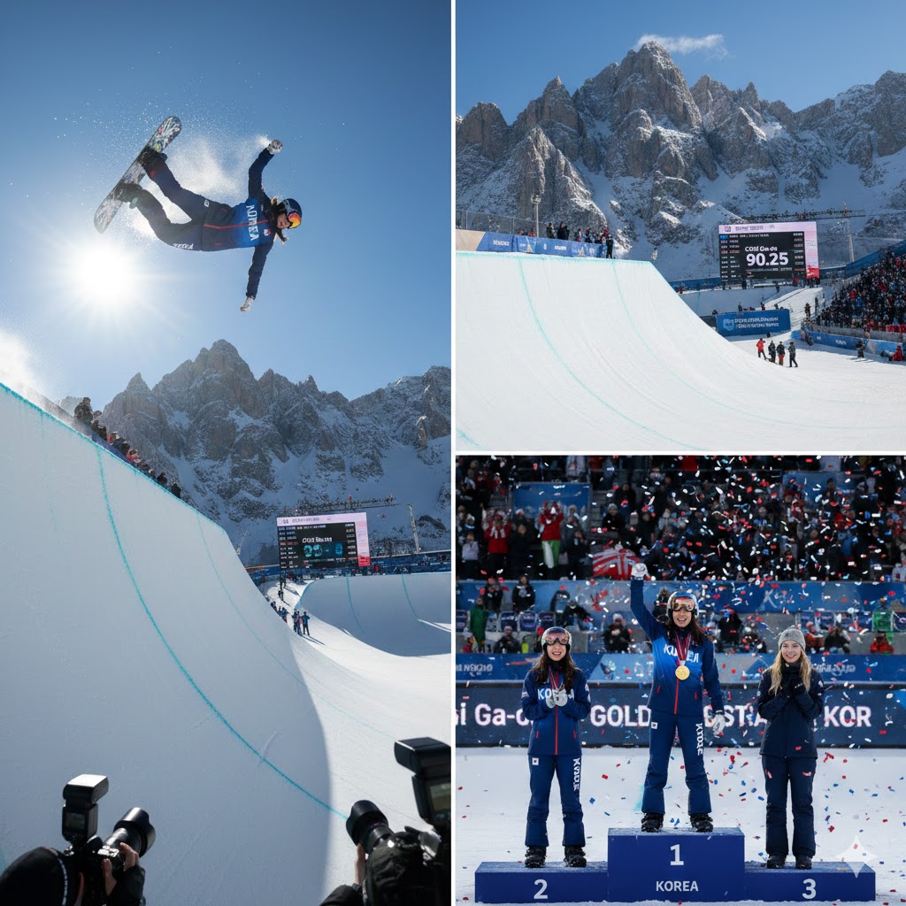 올림픽 스노보드 최연소 금메달 선수