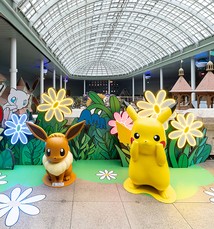 체험 어트랙션 포켓몬 풍선비행 포토존