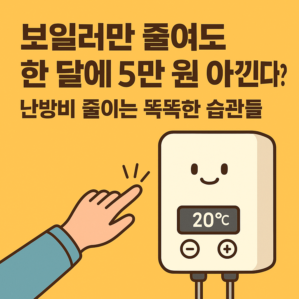 난방비줄이는습관