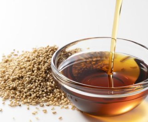 한국의 떡 종류 깻잎떡-참기름