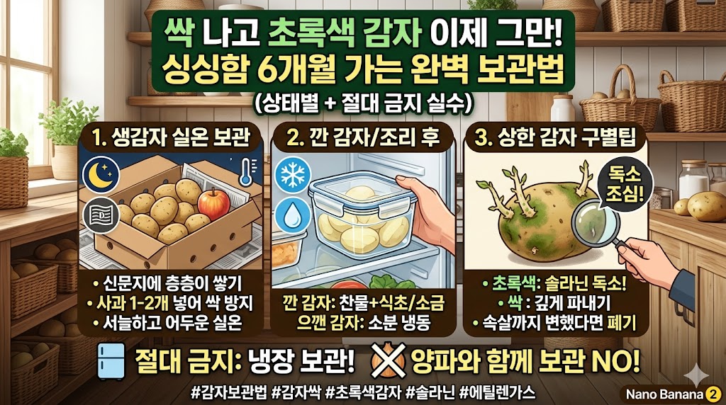감자 보관법