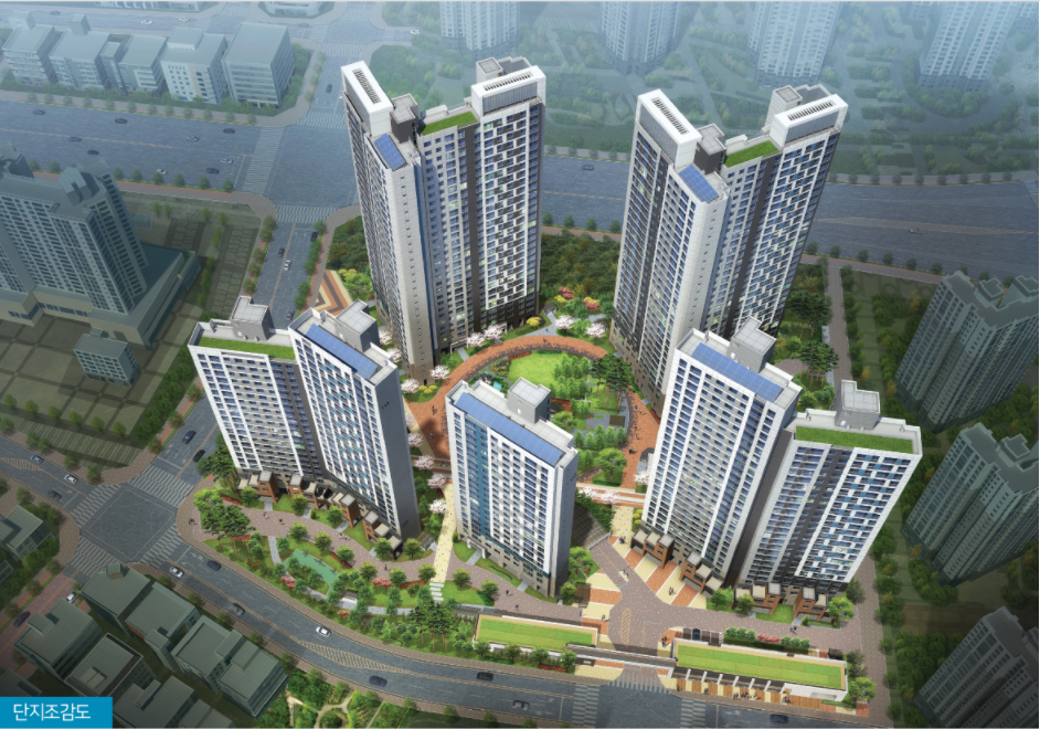 검단신도시 모아엘가 그랑데 - 조감도