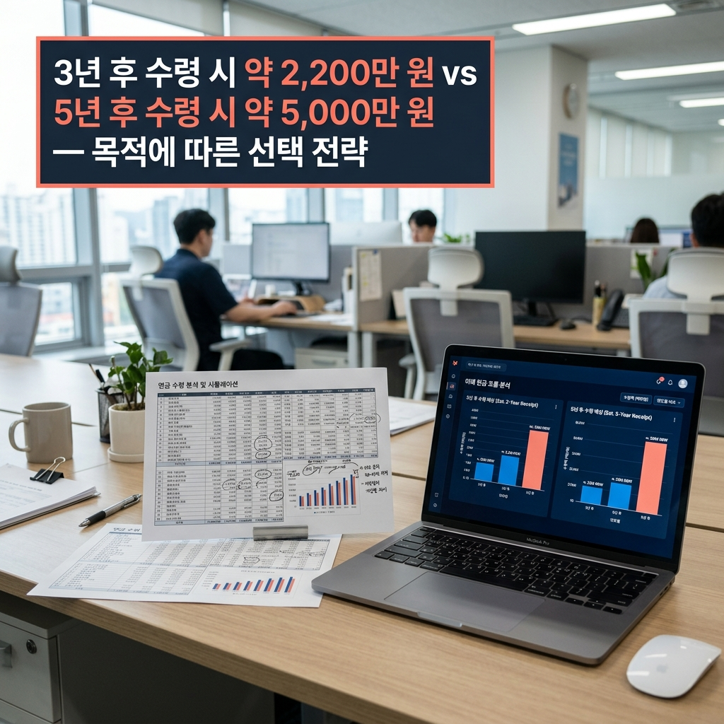 청년미래적금 청년도약계좌 수령액 비교 계산