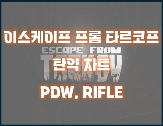 타르코프-탄약