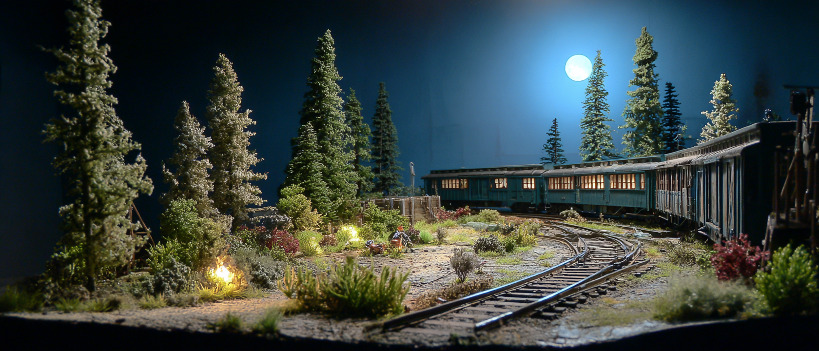 미니어처풍으로 재해석한 귀멸의 칼날 무한열차편 장면 by pearl's review