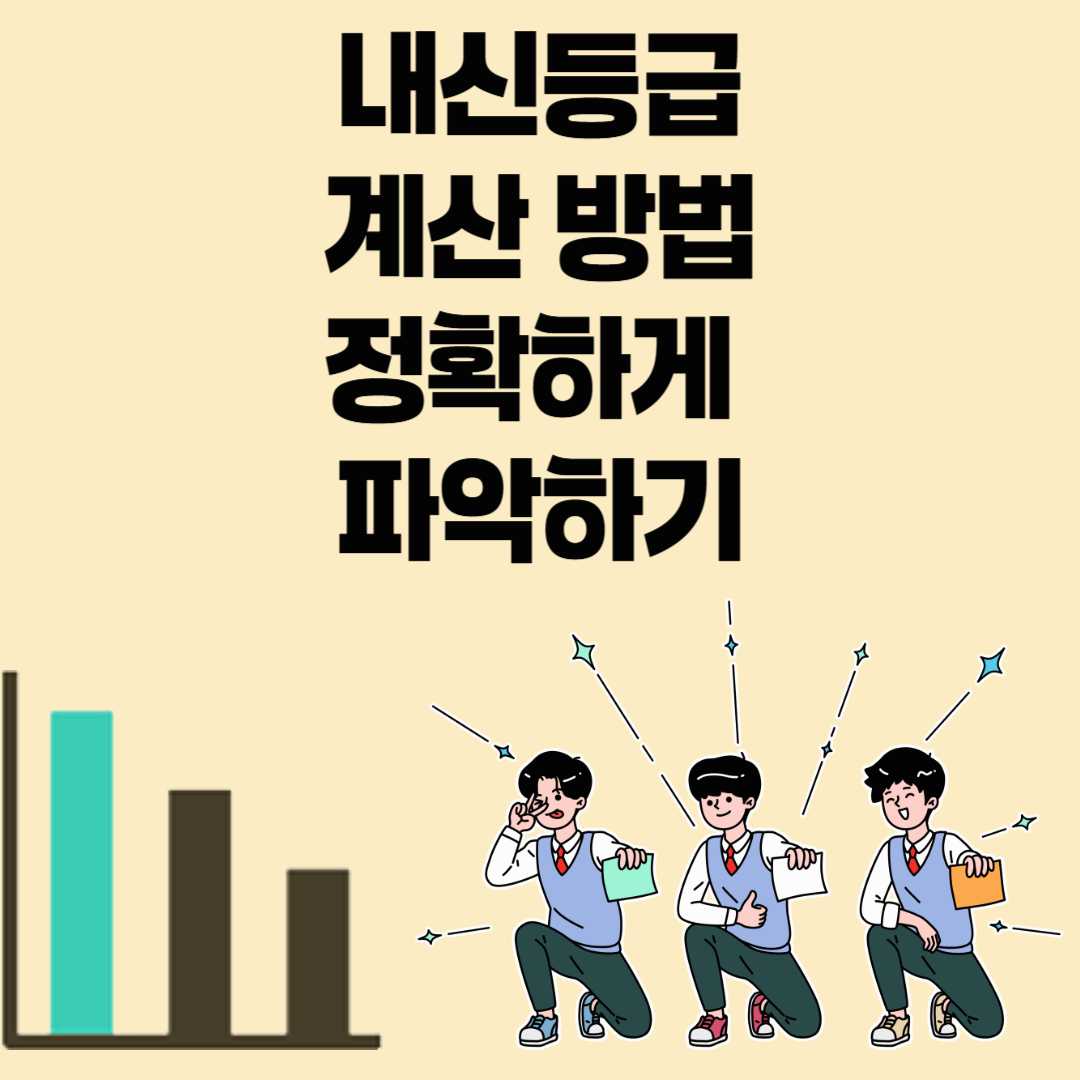 내신등급 계산 방법