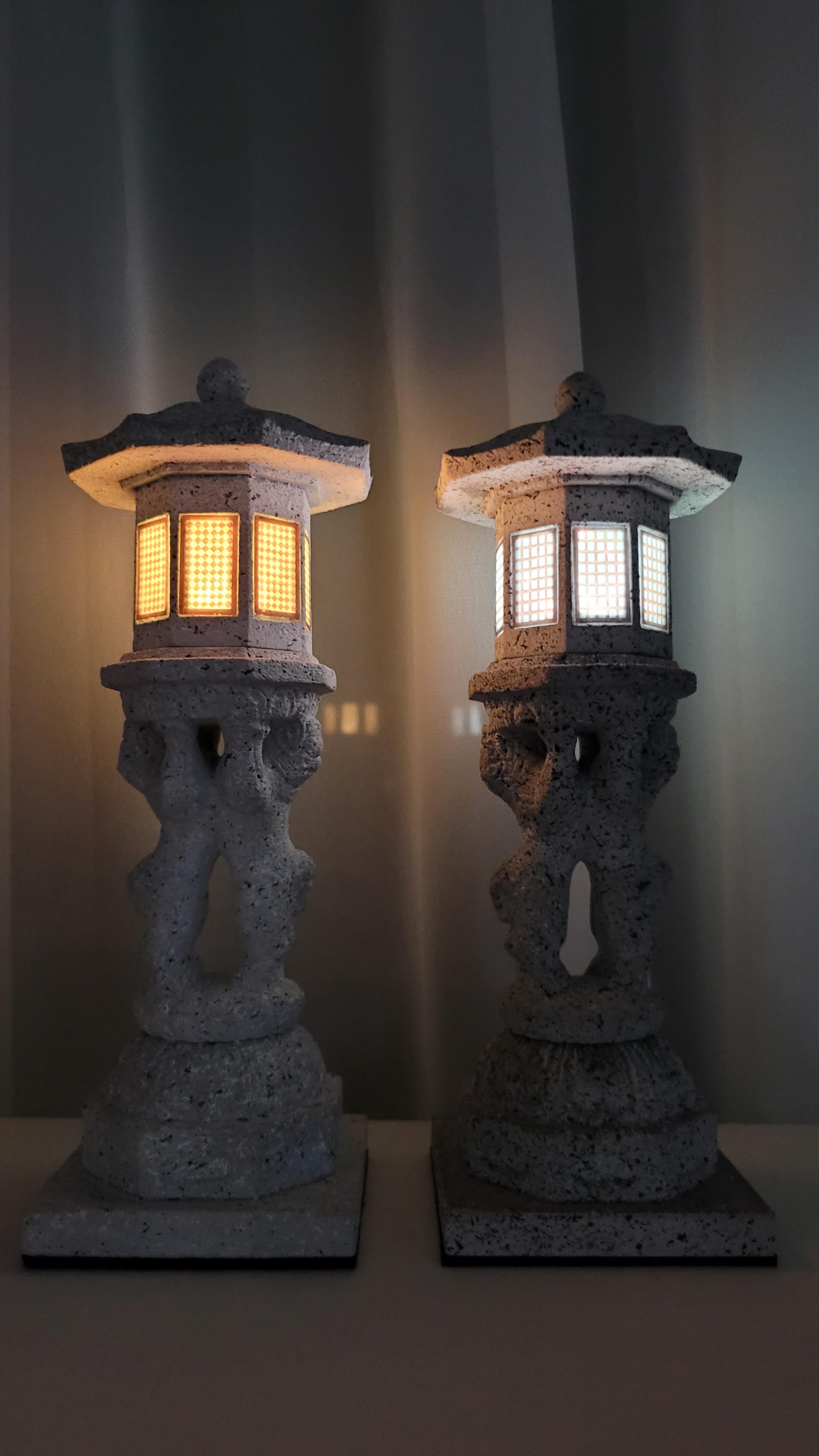 광양 중흥산성 쌍사자 석등