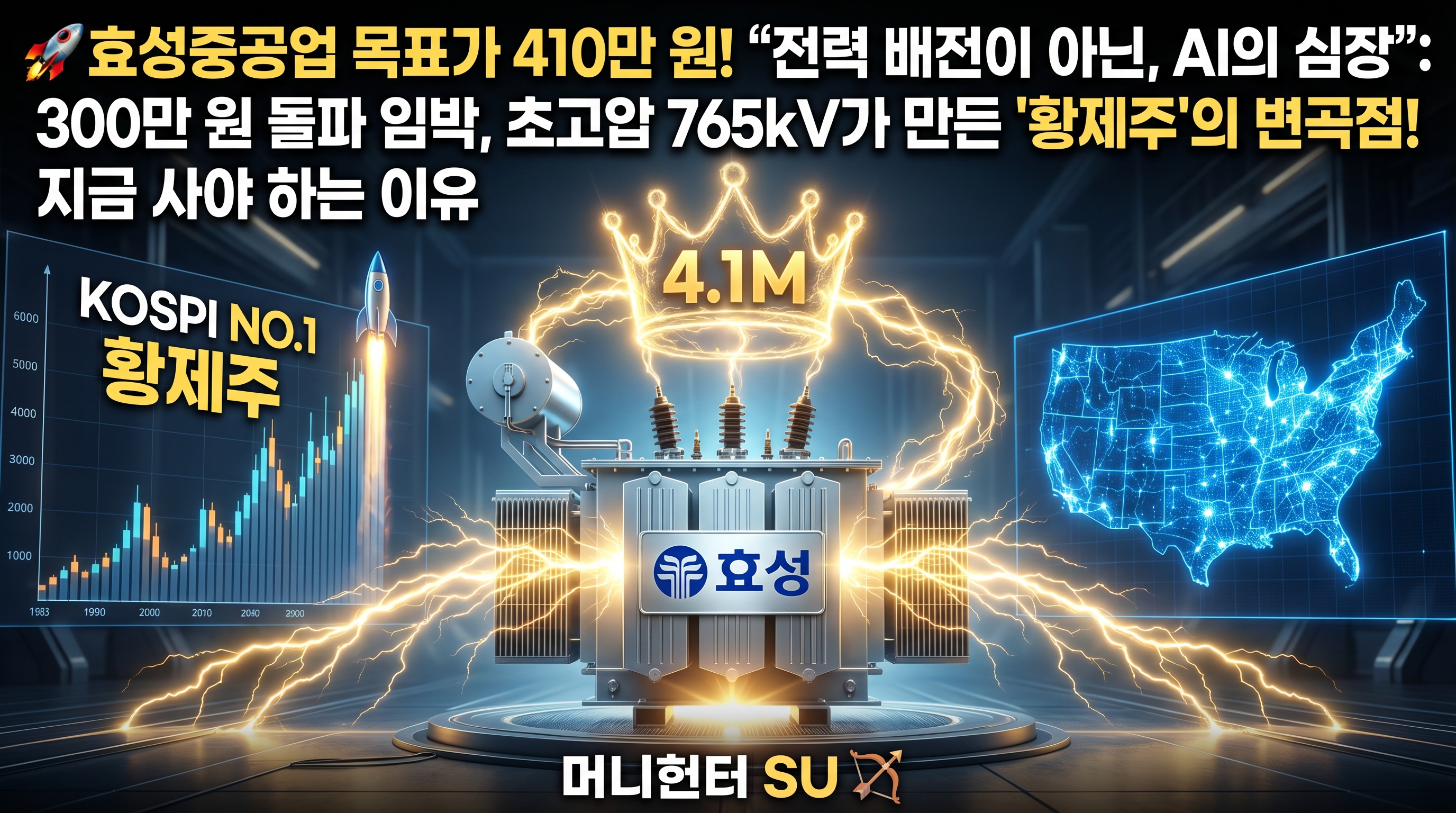 효성중공업목표가410만원