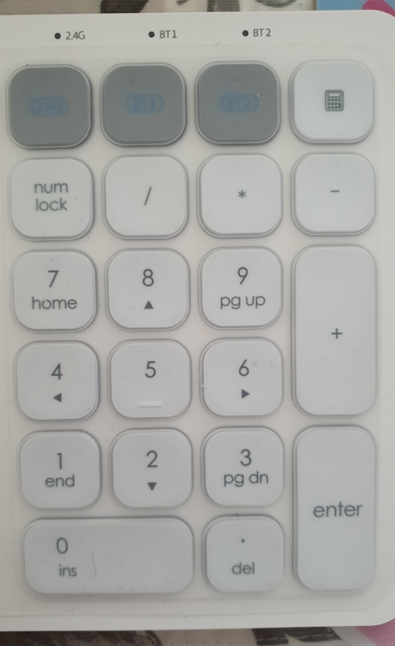 한성컴퓨터 bk500 키보드 숫자키