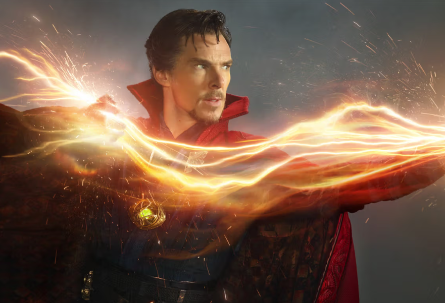 베네딕트 컴버배치의 닥터스트레인지 장면