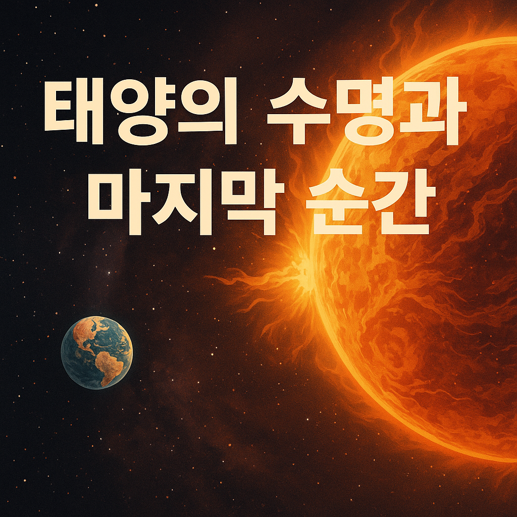 태양의 수명과 마지막 순간