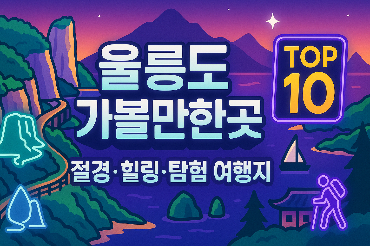 울릉도 가볼만한곳 베스트10