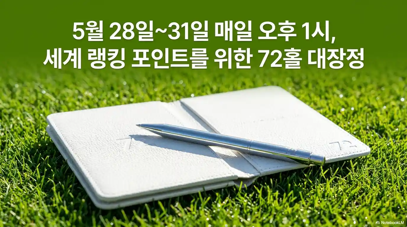 리브 골프 코리아의 중계 일정 및 시간