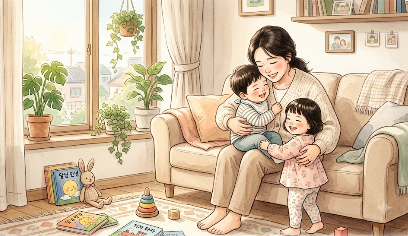 쌍둥이 육아 죄책감