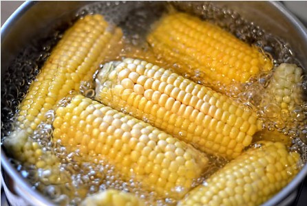 옥수수 삶는법과 삶는시간-압력솥에 삶는 방법
