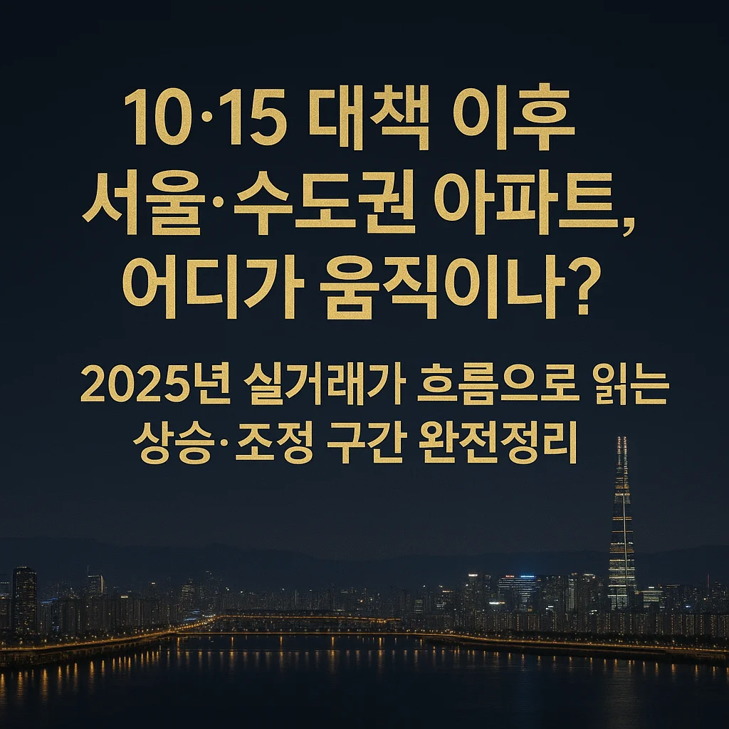 10·15 대책_이후_서울·수도권_아파트,_어디가_움직이나?|2025년_실거래가_흐름으로_읽는_상승・조정_구간_완전정리