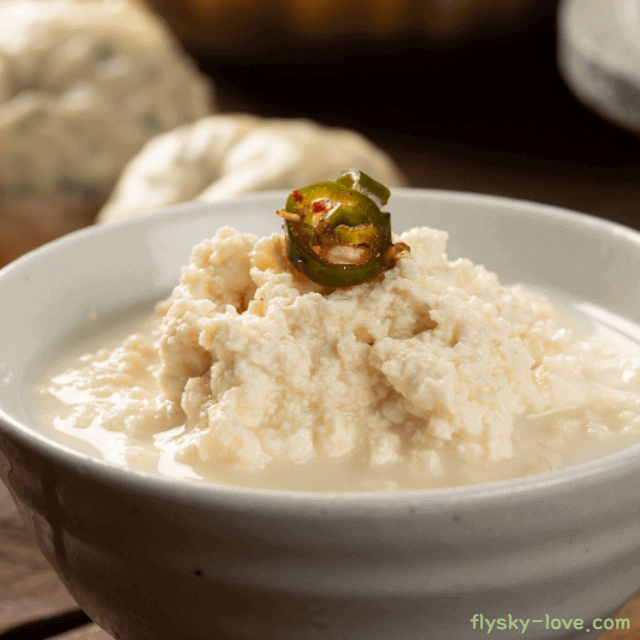 콩비지 먹는 방법