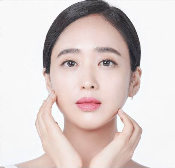 고혼진 화장품 모델 김민정 사진