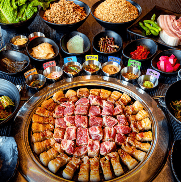 협재 맛집 " 제주 더시즈닝 협재흑돼지 " 음식 사진