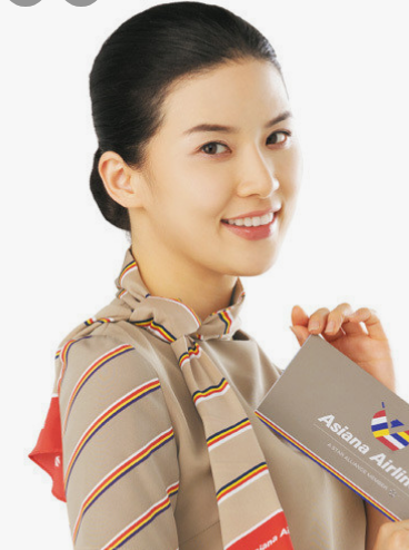 아시아나항공의 레전드모델 여배우 7인